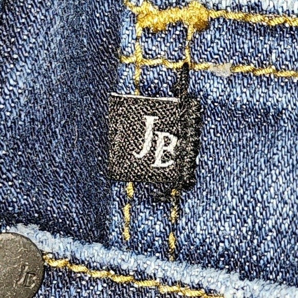 Judy Blue Dark Wash Blue Denim Stretch Comfort Skinny Fit Jeans Size 15/32 - Picture 5 of 12